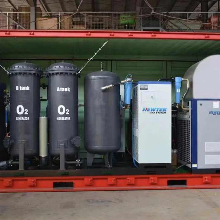 Gecontaineriseerde zuurstofgenerator